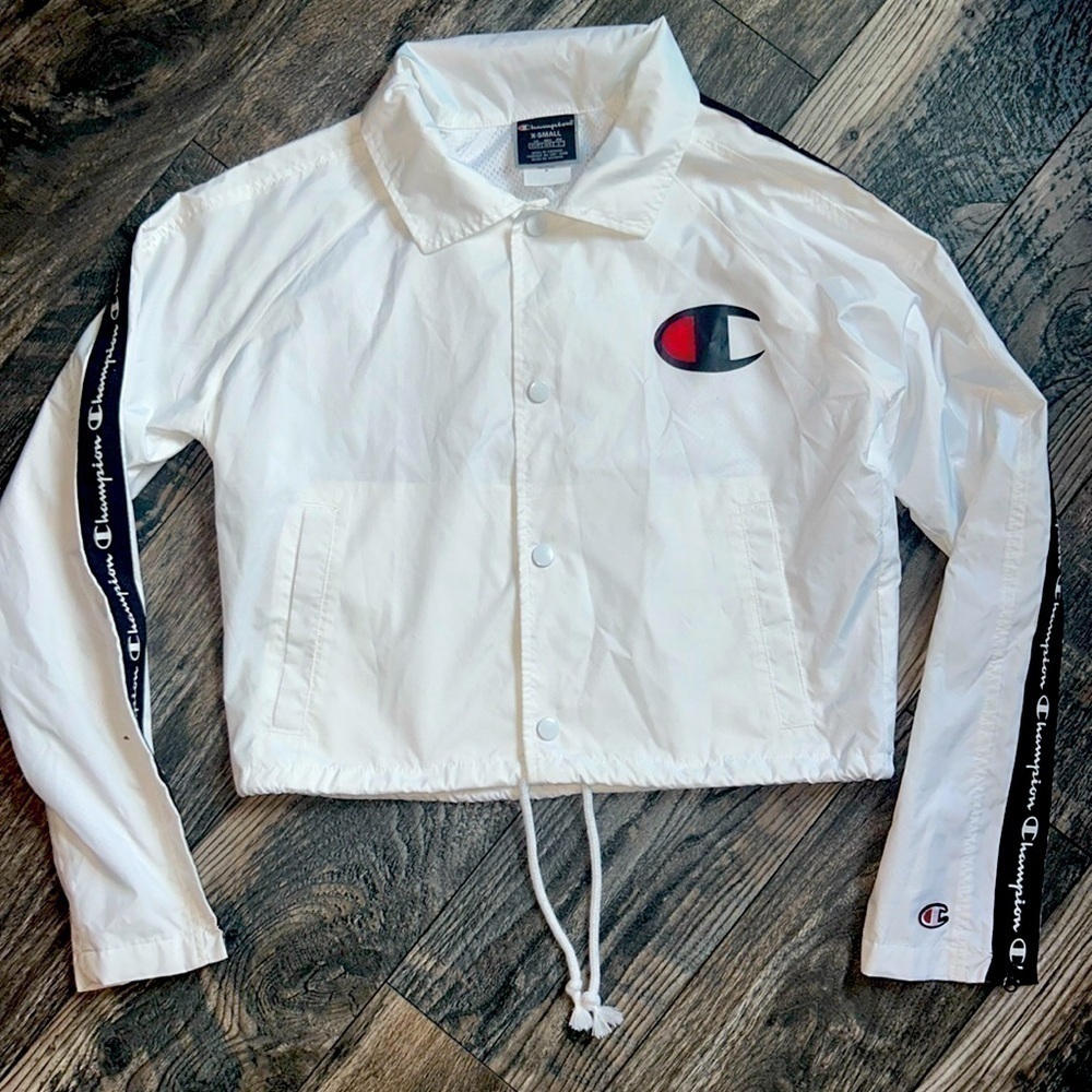 Champion cropped windbreaker